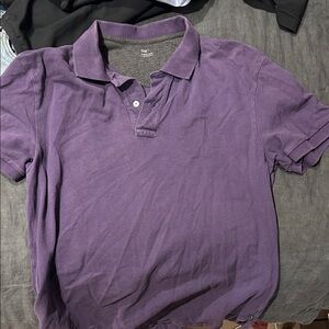 GAP Men's Rich Purple Polo Shirt